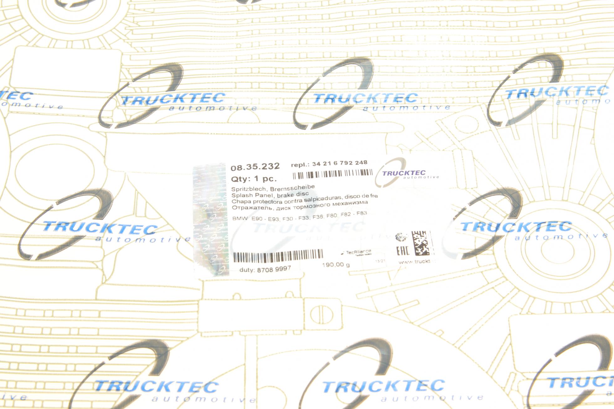0835232 TRUCKTEC AUTOMOTIVE